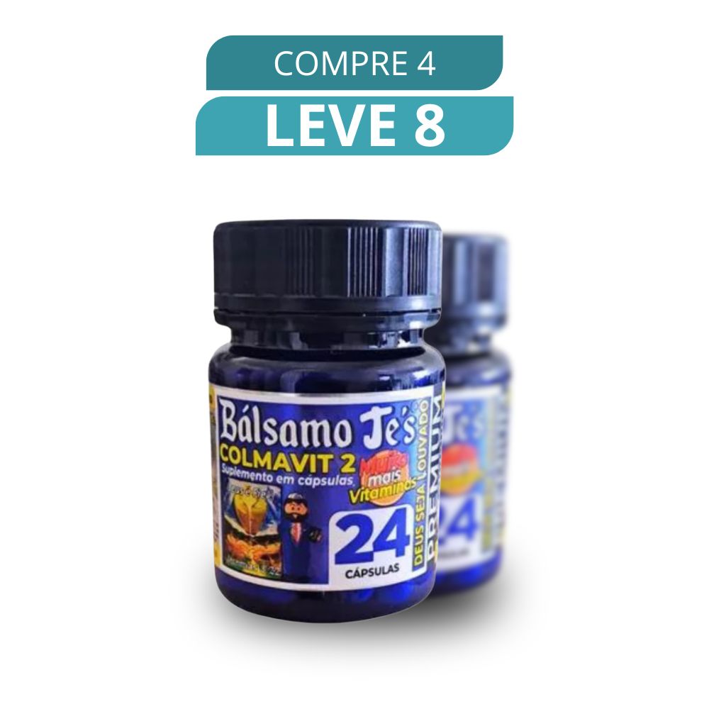 Bálsamo Je's 48 Cápsulas - Suplemento Natural + Frete Grátis