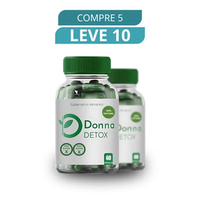 Donna Detox 60 Cápsulas - Suplemento Natural + Frete Grátis